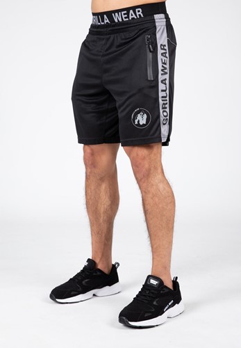 Gorilla Wear Atlanta Shorts - Zwart/Grijs