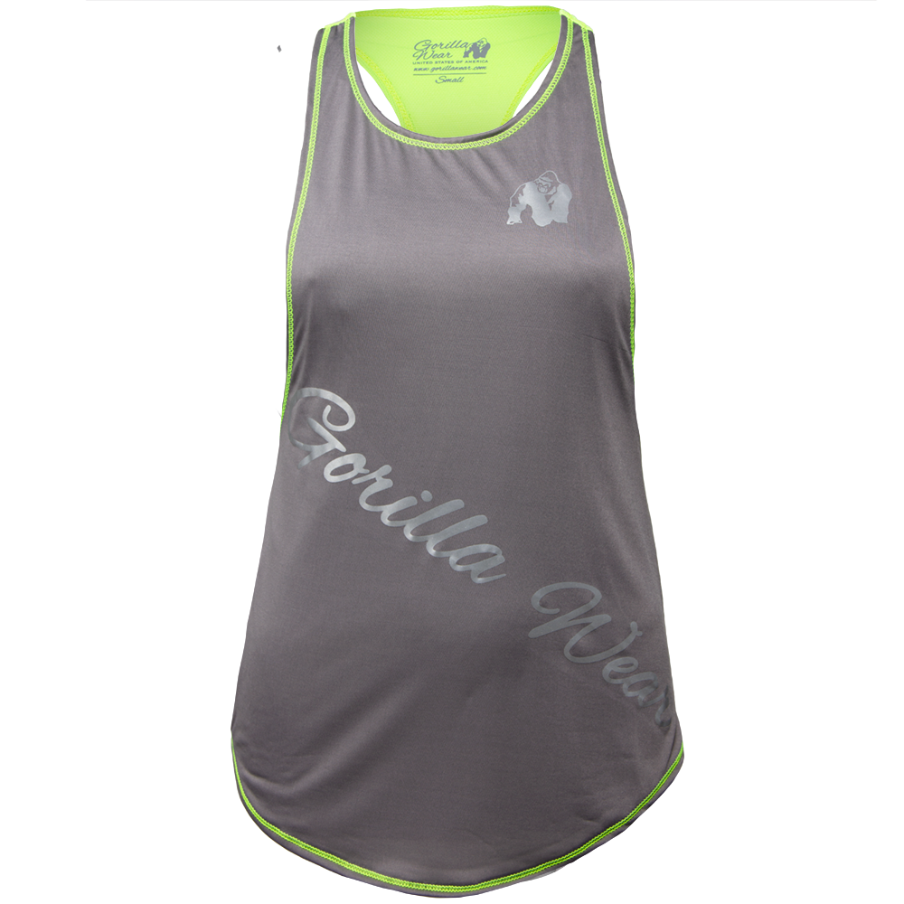 Gorilla Wear Florida Stringer Tank Top Grayneon Lime Xs gorilla wear kopen in de aanbieding Gorilla Wear Florida Stringer Tank Top Grayneon Lime Xs gorilla wear kopen in de aanbieding