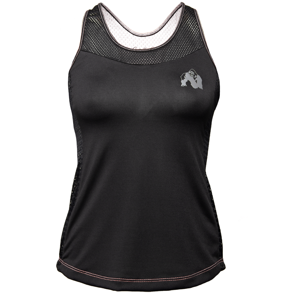 Gorilla Wear Marianna Tank Top Black White gorilla wear kopen in de aanbieding