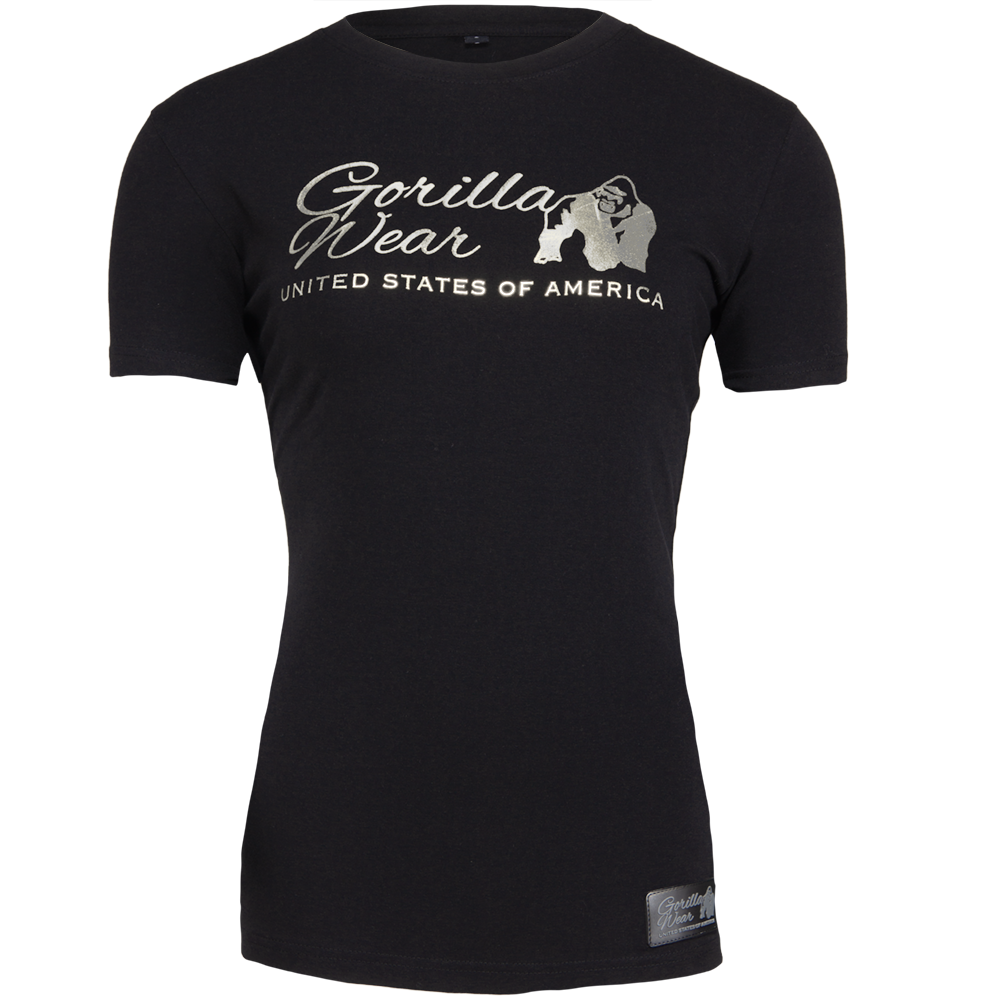 Gorilla Wear Luka T Shirt Blacksilver gorilla wear kopen in de aanbieding