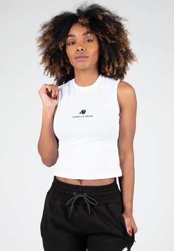 Gorilla Wear Livonia Crop Top - Wit