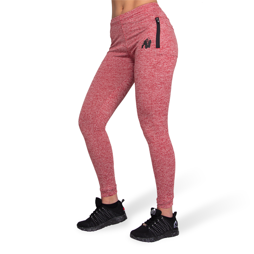 Gorilla Wear Shawnee Joggers Mixed Red gorilla wear kopen in de aanbieding