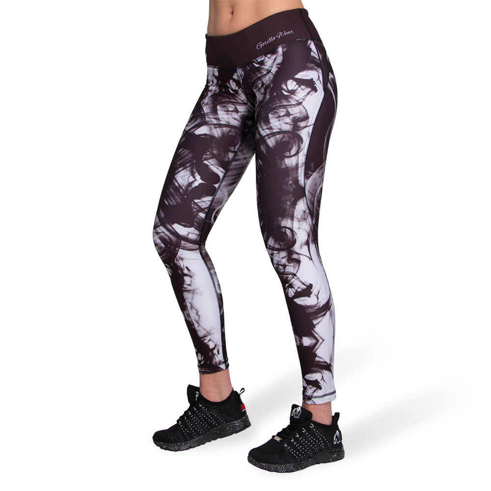 Gorilla Wear Phoenix Tights Blackwhite Xl gorilla wear kopen in de aanbieding