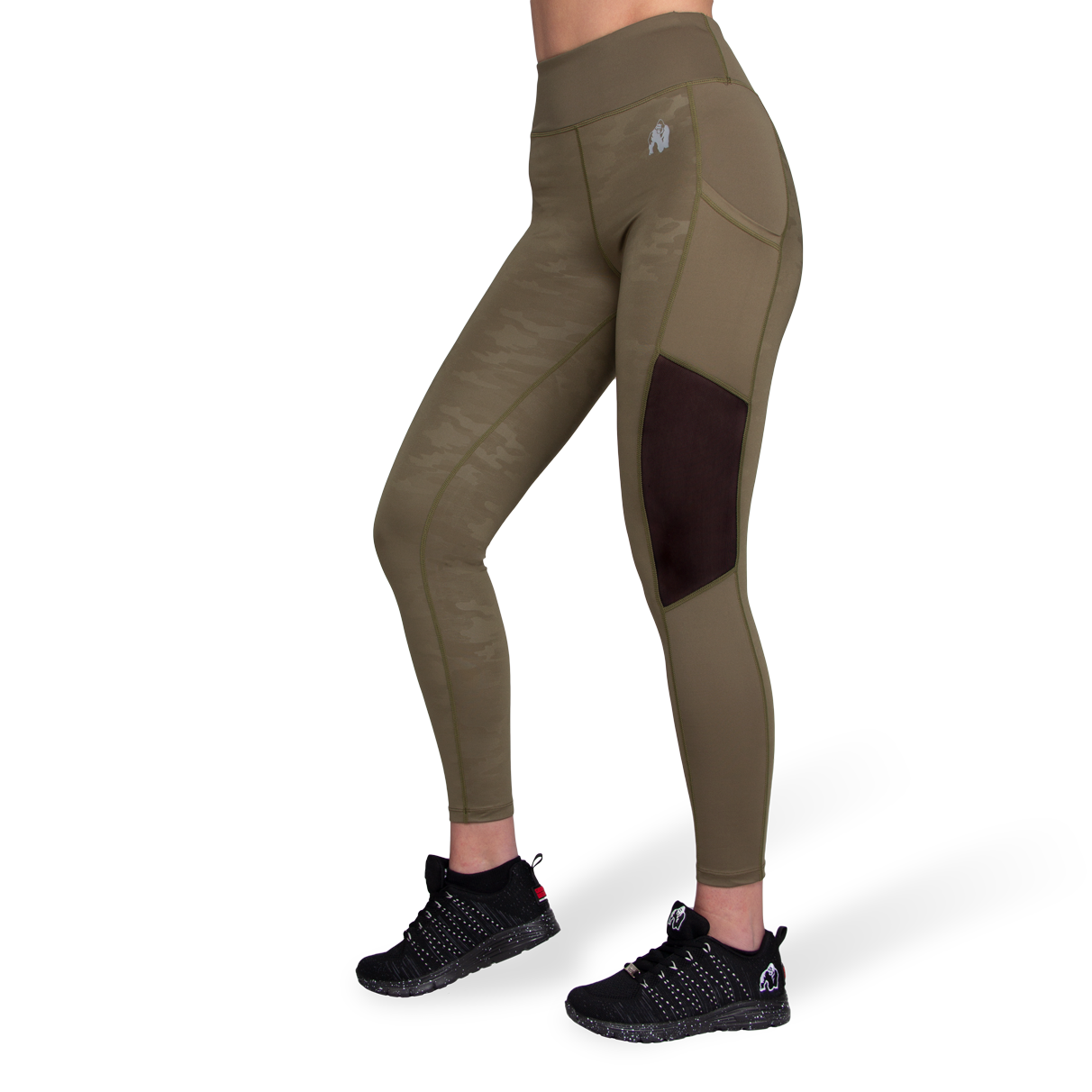 Gorilla Wear Savannah Mesh Tights Green Camo gorilla wear kopen in de aanbieding