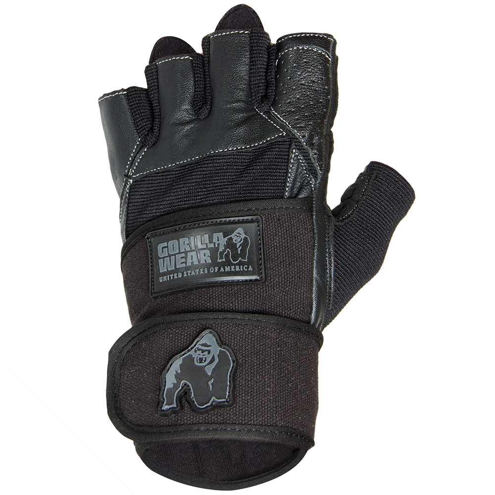 Gorilla Wear Dallas Wrist Wrap Gloves Black Xl gorilla wear kopen in de aanbieding