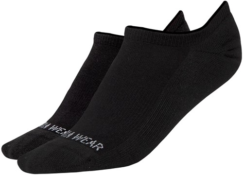 Gorilla Wear Enkelsokken 2-Pack - Zwart