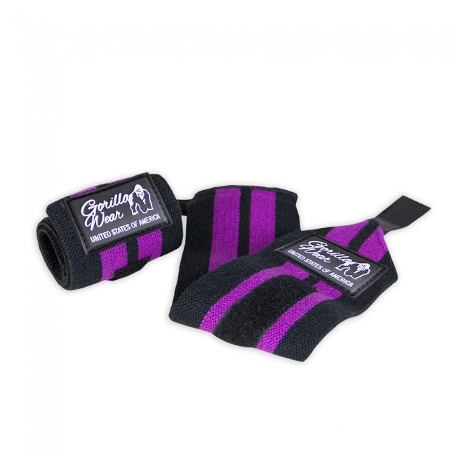Gorilla Wear Womens Wrist Wraps Blackpurple gorilla wear kopen in de aanbieding