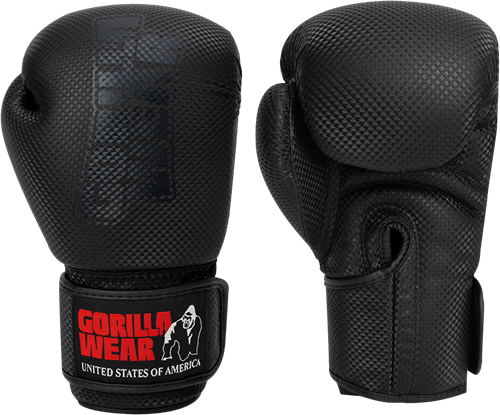 Gorilla Wear Montello Bokshandschoenen - Zwart-2