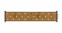 Crossmaxx XL Peg board 180cm 
