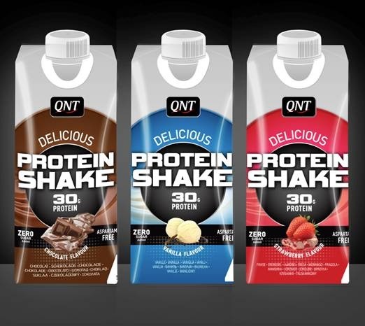 Qnt Delicious Whey Protein Shake Strawberry qnt kopen in de aanbieding