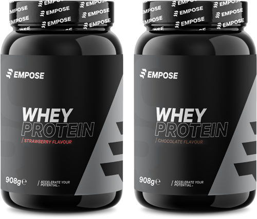 Empose Nutrition Combi-Deal - Whey Protein - Aardbei/Chocolade