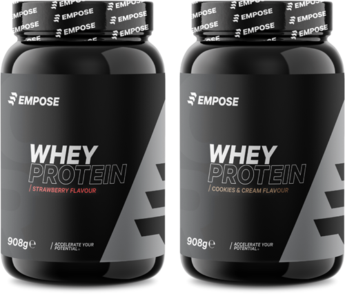 Empose Nutrition Combi-Deal - Whey Protein - Aardbei/Cookies & Cream