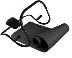 VirtuFit Combideal: Buikspiertrainer + NBR Fitnessmat