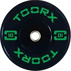 Toorx Fitness Bumper Plate - Professional Olympische Halterschijf - 10 kg