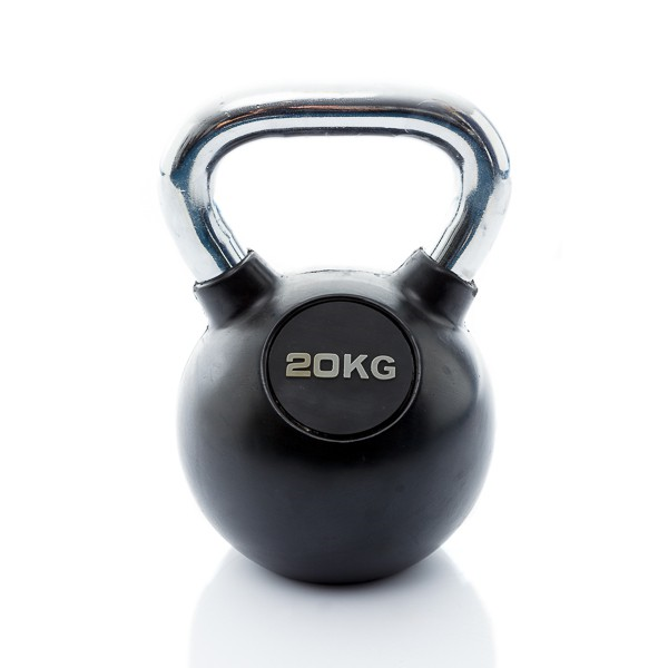 Muscle Power Kettlebell 20 Kg Rubber muscle power kopen in de aanbieding