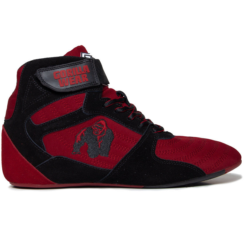 Gorilla Wear Perry High Tops Pro Redblack Maat 39 gorilla wear kopen in de aanbieding