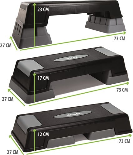 Afmetingen stepper