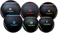 Toorx Fitness Medicine Ball - Zwart/Rood - 5 kg-2
