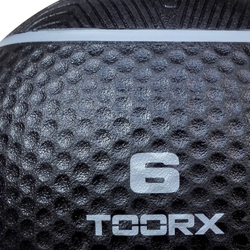 Toorx Fitness Medicine Ball - Zwart/Geel - 1 kg-3