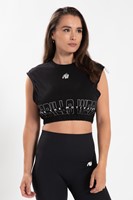Gorilla Wear Albion Oversized Crop Top - Zwart - M