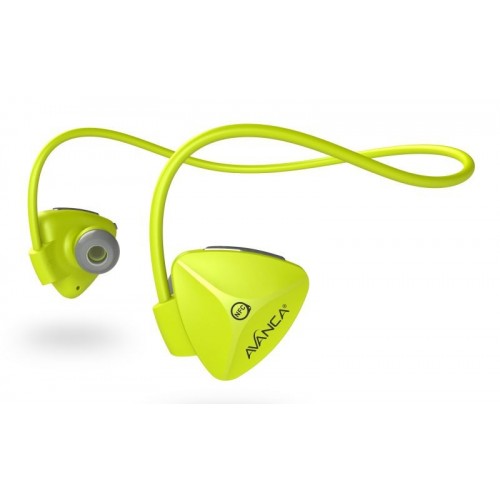 Avanca D1 Bluetooth Headset Neon Yellow avanca kopen in de aanbieding