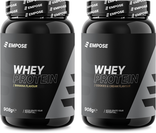 Empose Nutrition Combi-Deal - Whey Protein - Banaan/Cookies & Cream