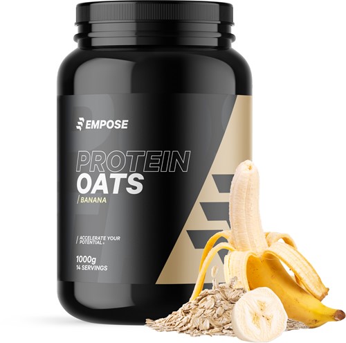 Empose Nutrition Protein Oats - Banaan - 1000 gram