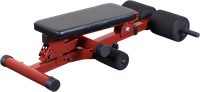 Body-Solid (Best Fitness) Ab Board Hyperextension - Rood-2