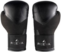 Reeva Bokshandschoenen - Leer - Zwart-2