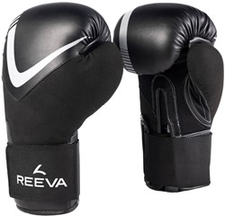 Reeva Bokshandschoenen - Leer - Zilver