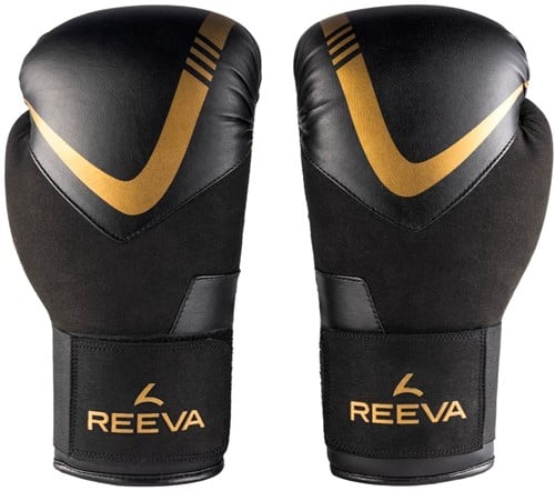 Reeva Bokshandschoenen - Leer - Goud-2