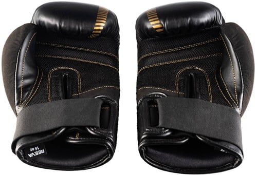 Reeva Bokshandschoenen - Leer - Goud-3