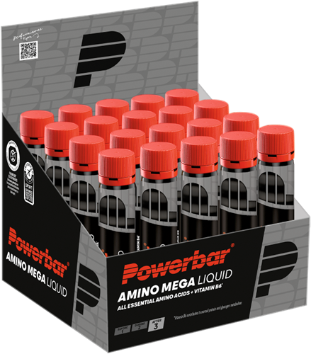 Powerbar Black Line Amino Mega Liquid - 20 x 25 ml Ampullen
