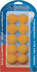 Garlando Tafelvoetbal Balletjes - Oranje - 10 Stuks