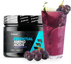 Empose Nutrition EAA Poeder - Essentiële Aminozuren - 360 gram - Druif