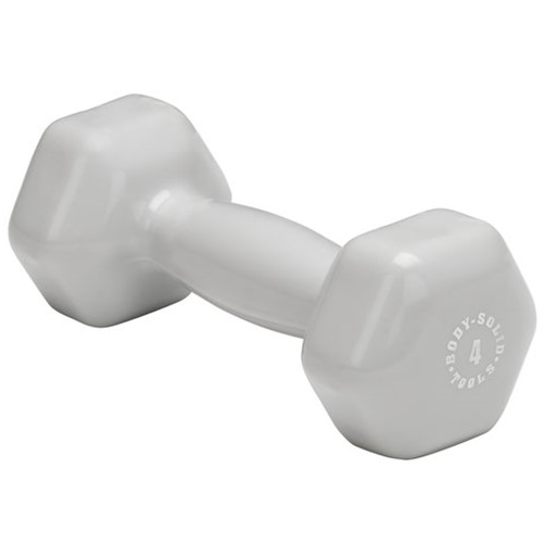 Bodysolid Body Solid Vinyl Dumbbells 4 Lb181 Kg Lichtgrijs bodysolid kopen in de aanbieding