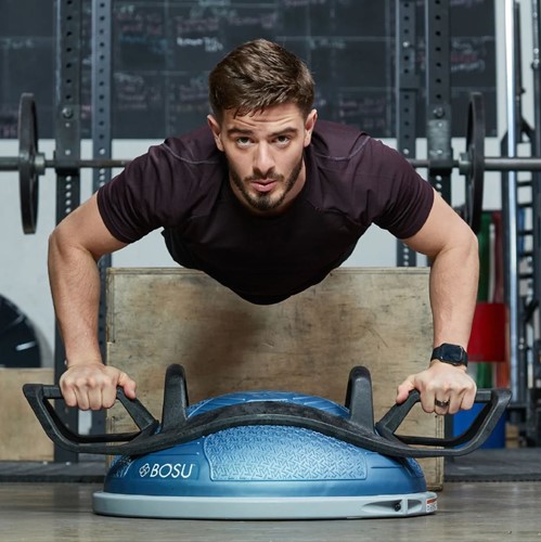 Bosu Helm / Push-Up Bar - model