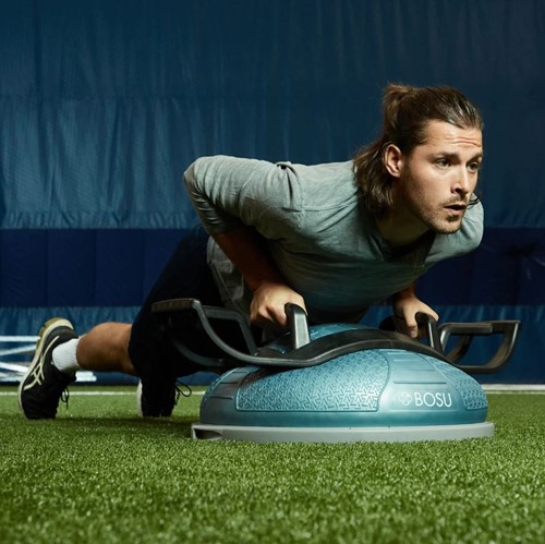 Bosu Helm / Push-Up Bar - model
