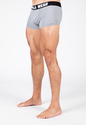 Gorilla Wear Boxershorts 3-Pack - Grijs/Blauw/Rood