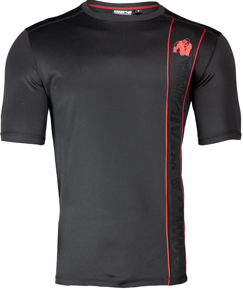 Gorilla Wear Branson T Shirt Zwartrood 5Xl gorilla wear kopen in de aanbieding