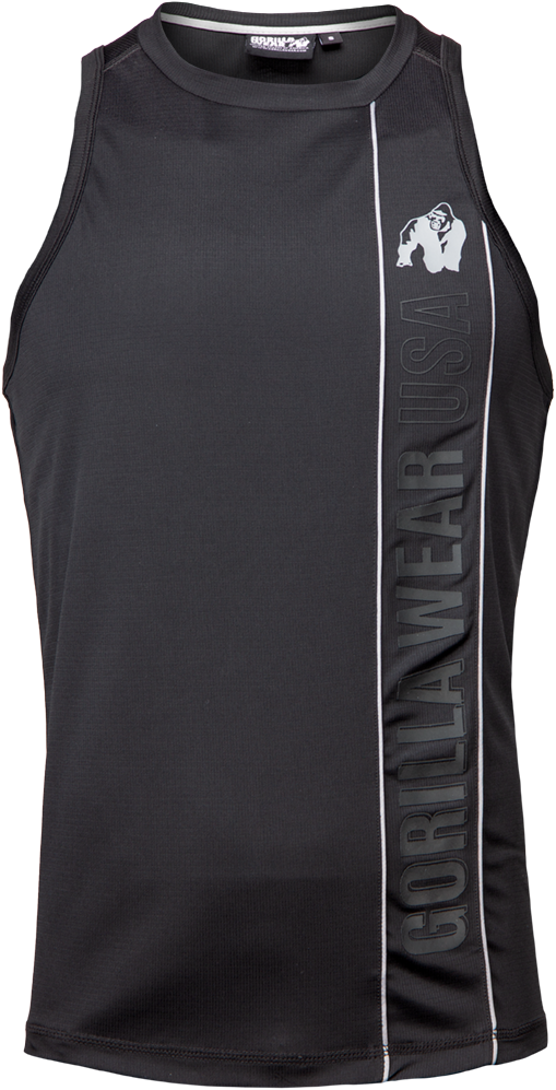 Gorilla Wear Branson Tank Top Zwartgrijs gorilla wear kopen in de aanbieding
