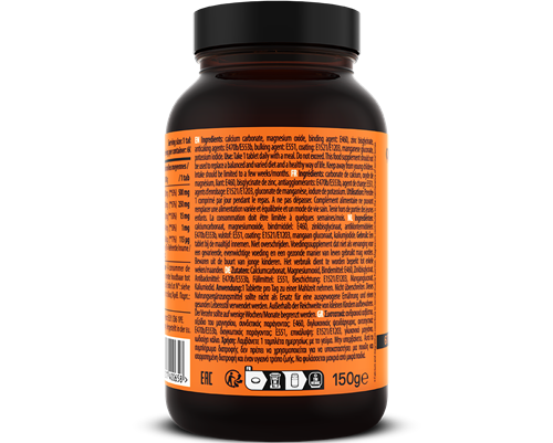 QNT Calcium, Magnesium en Zinc - 60 Tabletten-2