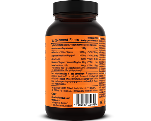 QNT Calcium, Magnesium en Zinc - 60 Tabletten-3