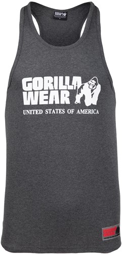 Gorilla Wear Classic Tank Top - Donkergrijs