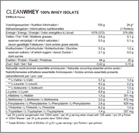 Powerbar Clean 100% Whey Isolate - Vanille - 570 gr-2