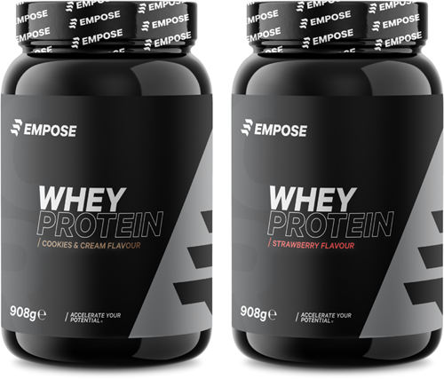 Empose Nutrition Combi-Deal - Whey Protein - Cookies & Cream/Aardbei
