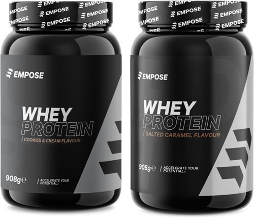 Empose Nutrition Combi-Deal - Whey Protein - Cookies & Cream/Salted Caramel