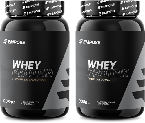 Empose Nutrition Combi-Deal - Whey Protein - Cookies & Cream/Vanille