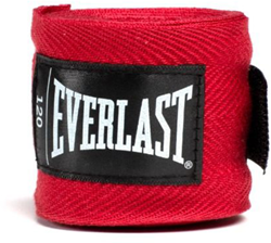 Everlast Core Hand Wraps - Rood - 305 cm