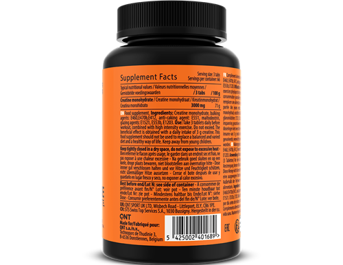 QNT Creatine Monohydrate - 200 Tabletten-3